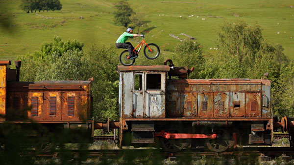 Danny MacAskill Rides a Train
